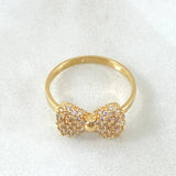 Anillo Moño 2.4gr / T5 3/4 / Oro 18K ©