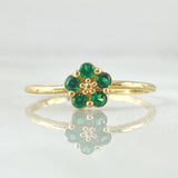 Margarita Ring 1.2gr / Size 6 / 18K Gold ©