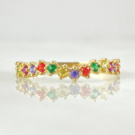 Wave Rail Ring 1.15gr / Size 6 / 18K Gold ©