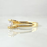 Solitaire Ring Bear Ts 2.55gr / Size 7 / 18K Gold ©