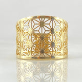 Anillo Flores Filigrana 3.4gr / T7 1/2 / Oro 18K ©