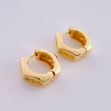Candongas Tuerca 4g / 1/2 in Oro Amarillo 18K