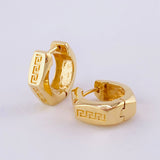 Candongas Tuerca 4g / 1/2 in Oro Amarillo 18K