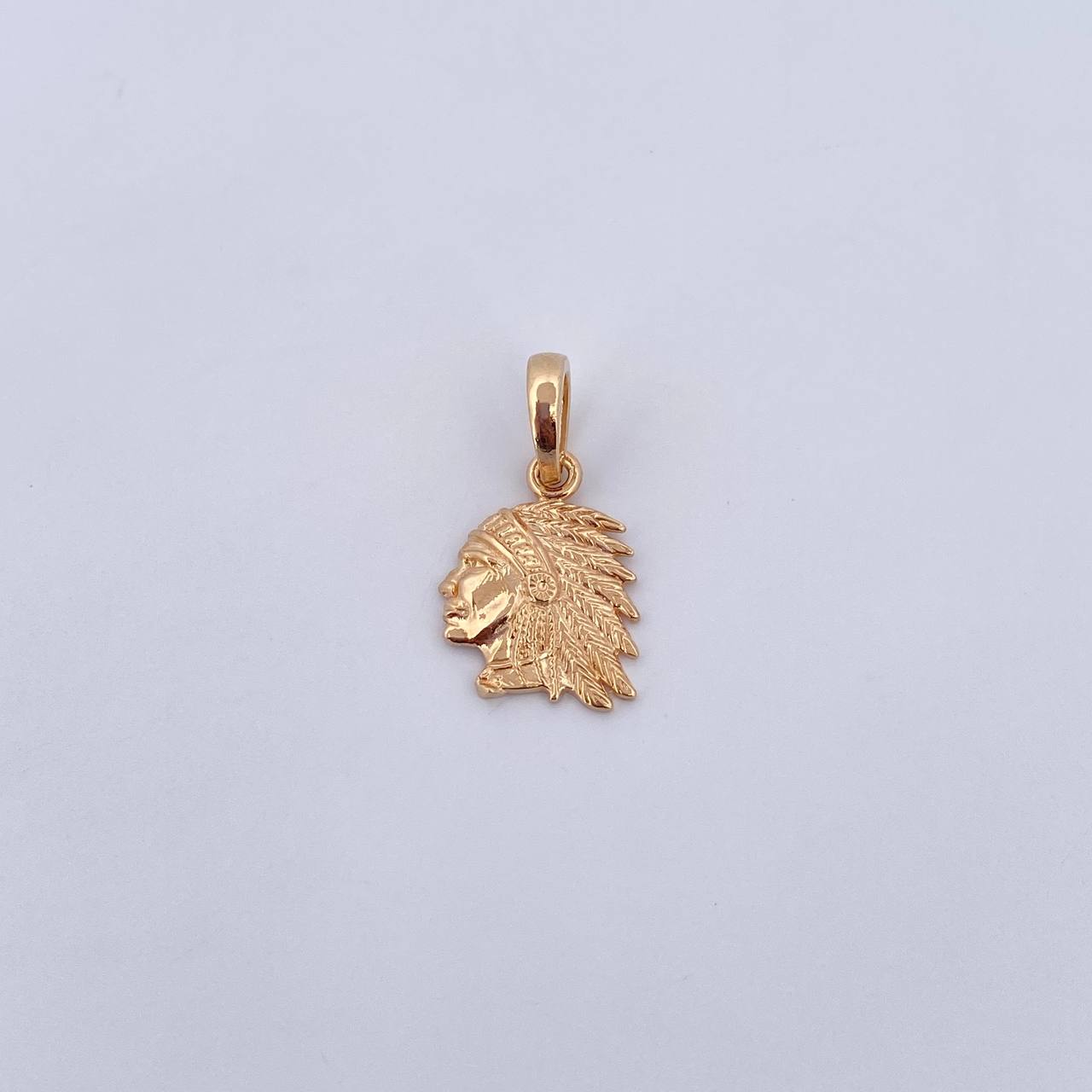 Dije Indio 1.5gr / 2.1cm / Oro Amarillo 18K &