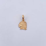 Dije Indio 1.5gr / 2.1cm / Oro Amarillo 18K &