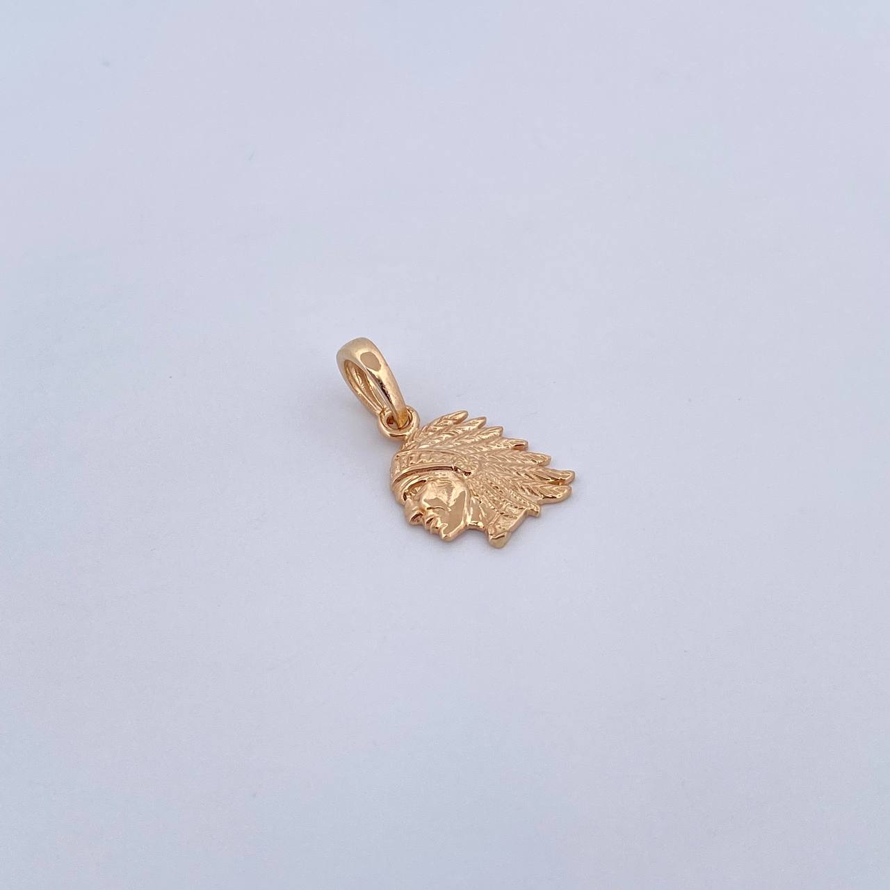 Dije Indio 1.5gr / 2.1cm / Oro Amarillo 18K &