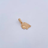 Dije Indio 1.5gr / 2.1cm / Oro Amarillo 18K &