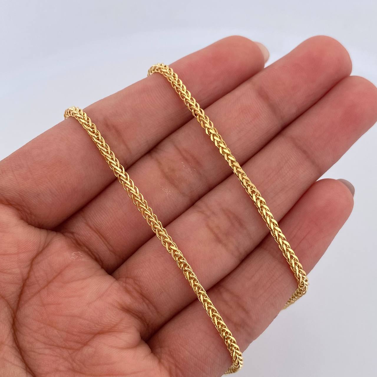 Franco Chain 4.2gr / 45cm / 1.7mm Yellow Gold +4 18K &