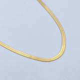Herringbone Chain 4.8gr / 17.9in / +3 18K Gold &