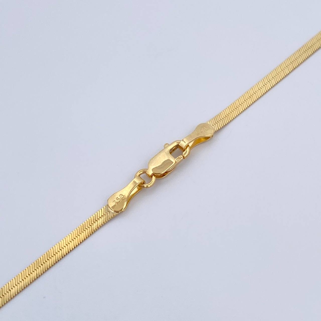 Herringbone Chain 4.8gr / 17.9in / +3 18K Gold &
