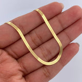 Herringbone Bracelet 2.3gr / 7.5in / 18K Gold +3$