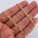 Figaro Chain 6.25gr / 60.4cm / 3.3mm Yellow Gold +0 18K $