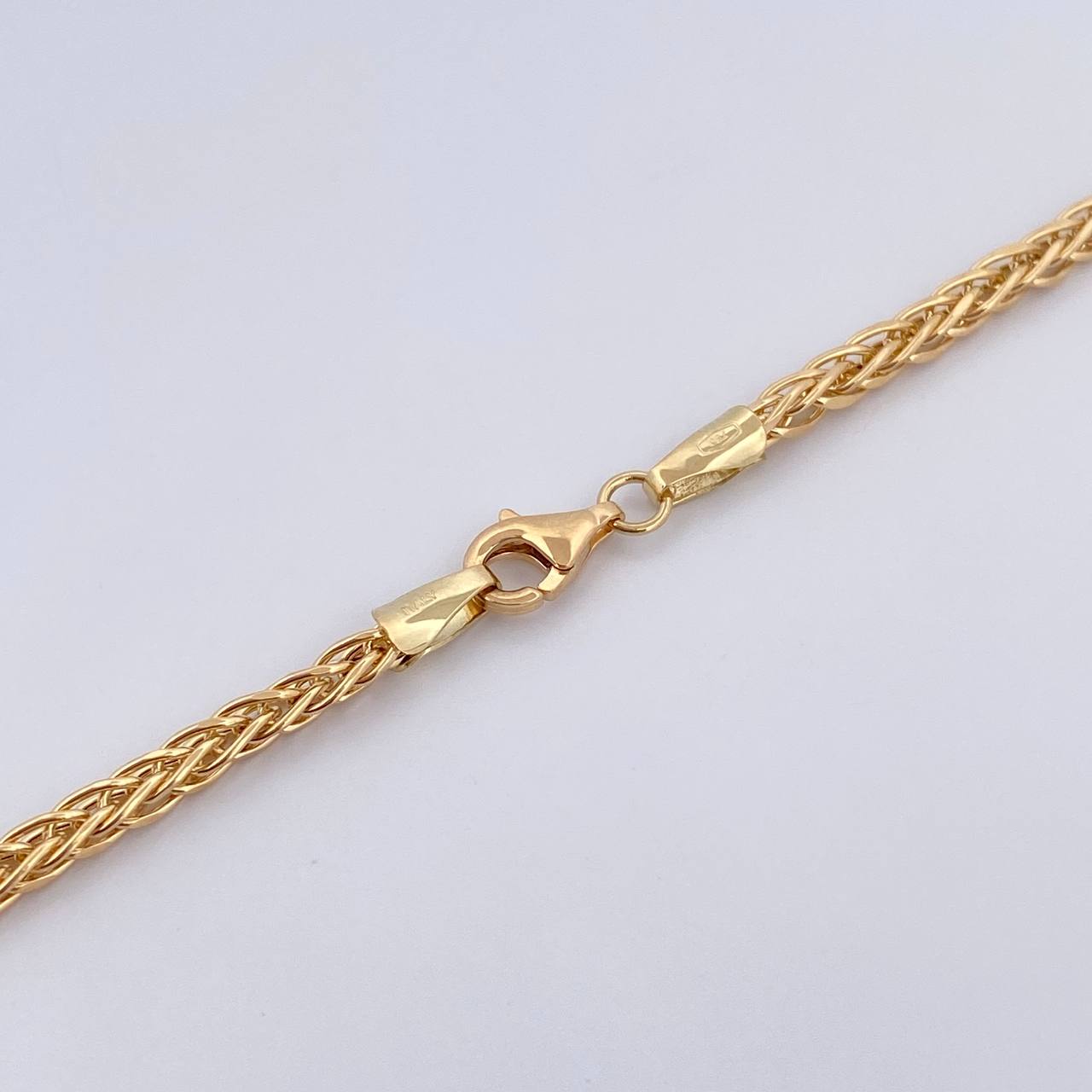 Cadena Franco 9.85gr / 60.5cm / 2.5mm Oro Amarillo +4 18K $