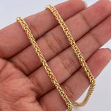 Cadena Franco 9.85gr / 60.5cm / 2.5mm Oro Amarillo +4 18K $