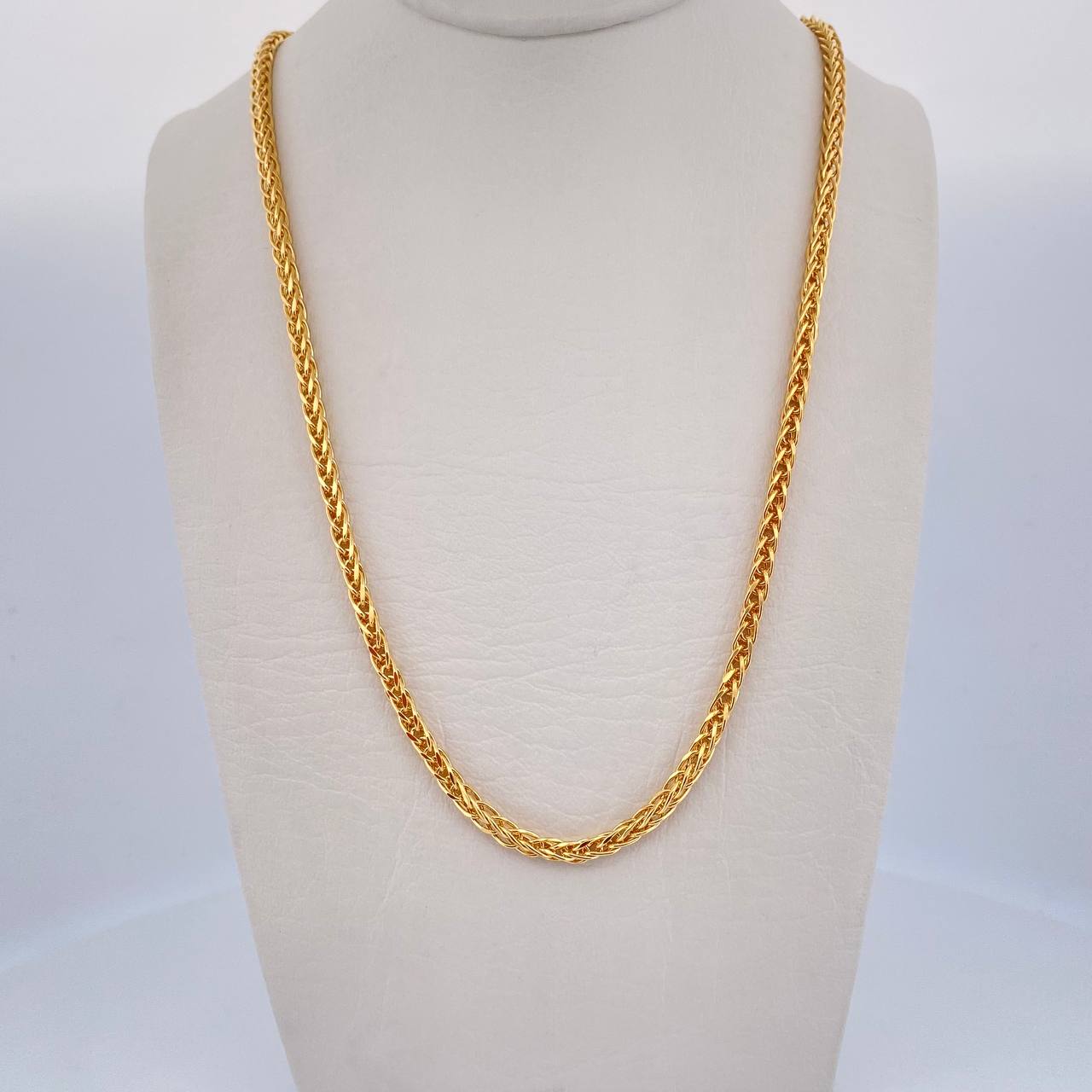 Cadena Franco 9.85gr / 60.5cm / 2.5mm Oro Amarillo +4 18K $