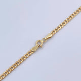 Cuban Links 5.7gr / 50.2cm / 3mm Yellow Gold +0 18K $