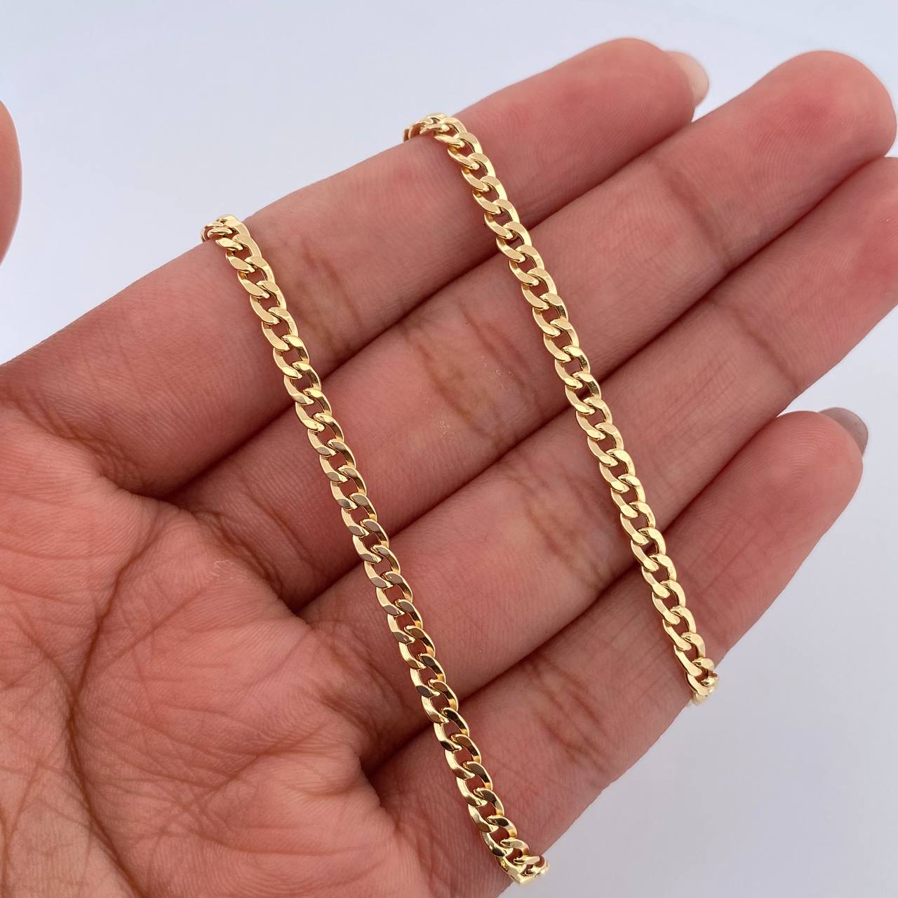 Cuban Links 5.7gr / 50.2cm / 3mm Yellow Gold +0 18K $