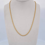 Rope Chain 1.8gr / 20.3in / 18K Gold +3$