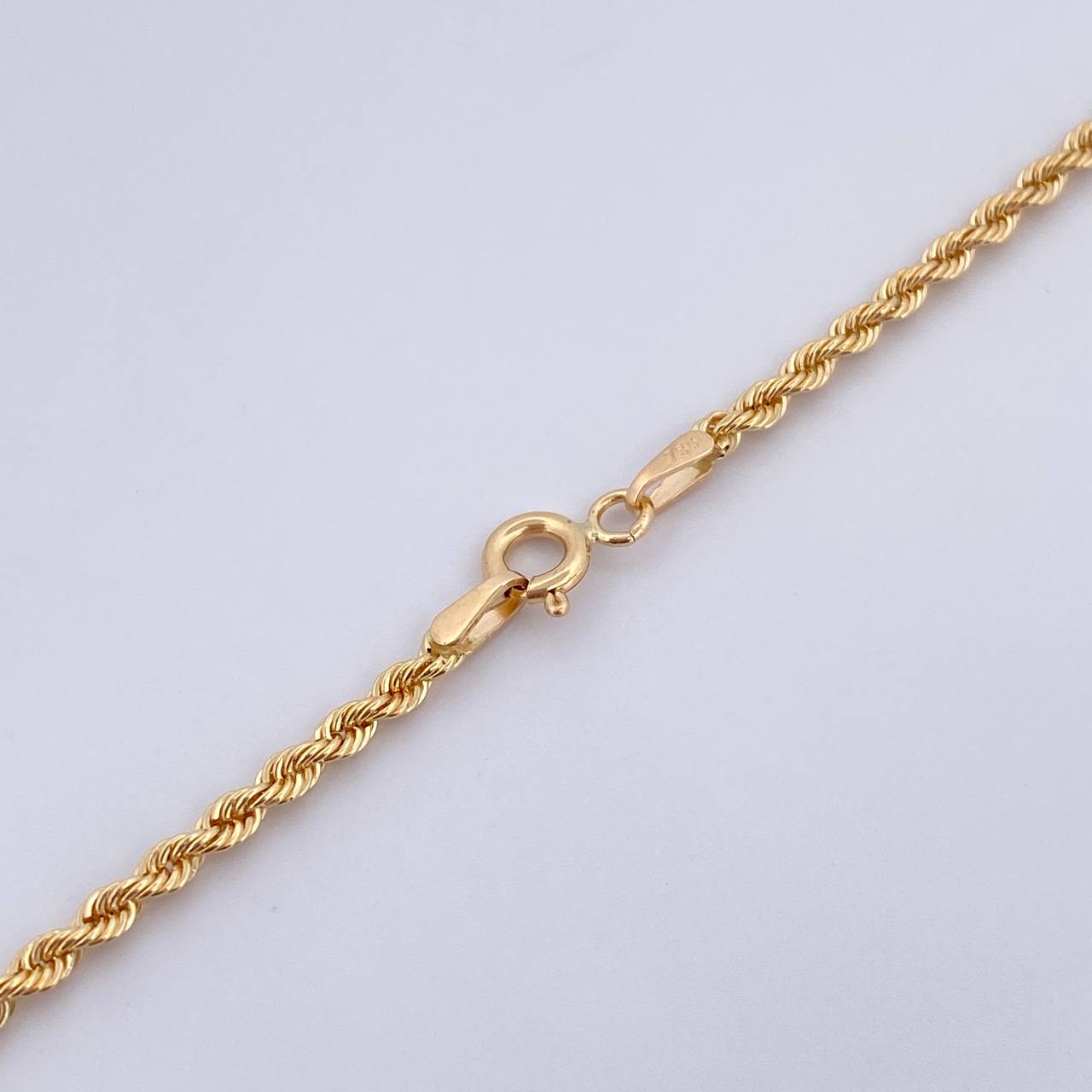 Rope Chain 3.4gr / 60cm / 2mm Yellow Gold +3 18K &