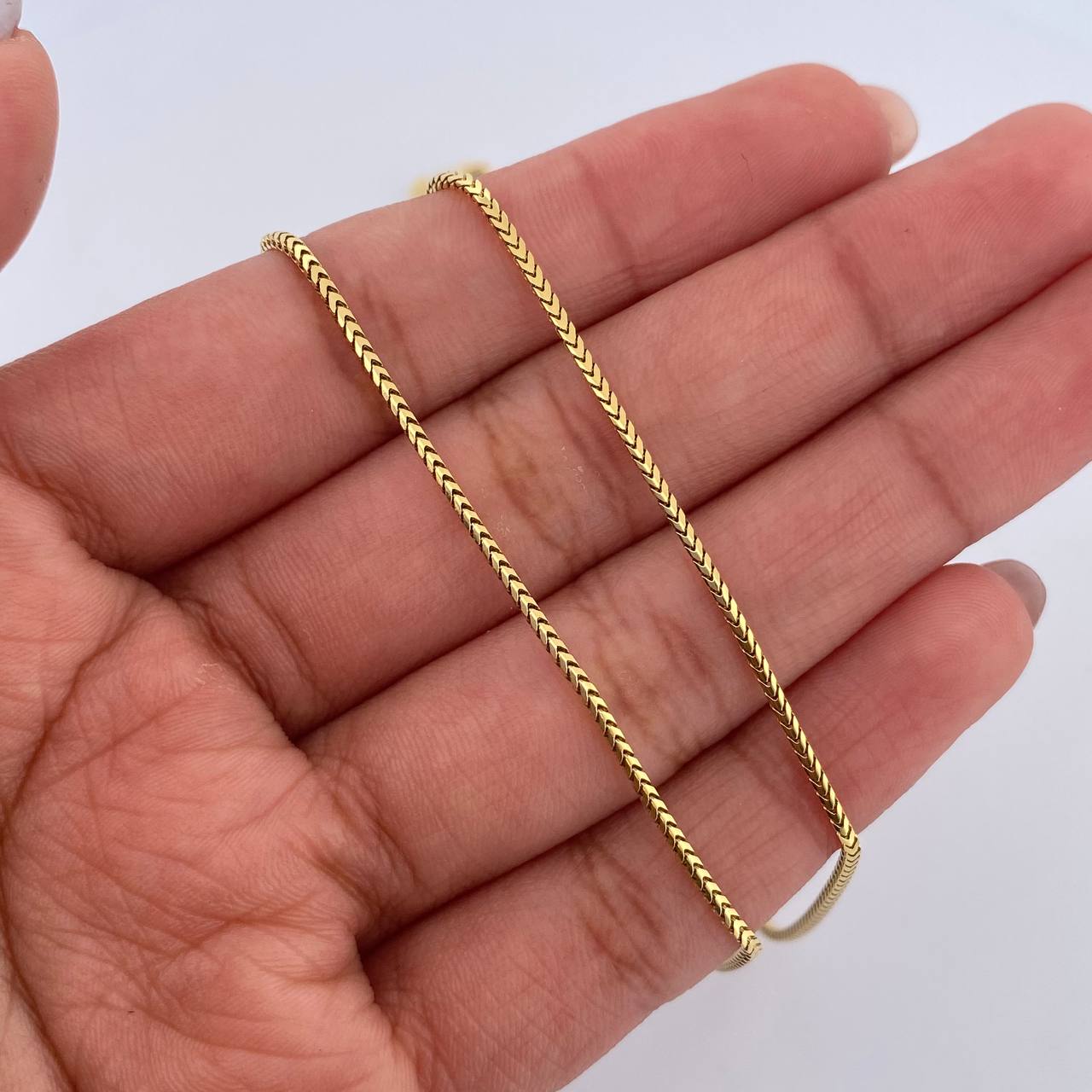 Cadena Franco Especial 6.75gr / 60.2cm / 1.2mm Oro Amarillo +4 18K $