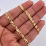 Cadena China 12.9gr / 60.5cm / 3.8mm Oro Amarillo +0 18K $