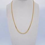 Cadena China 4.65gr / 50cm / 2mm Oro Amarillo +0 18K $