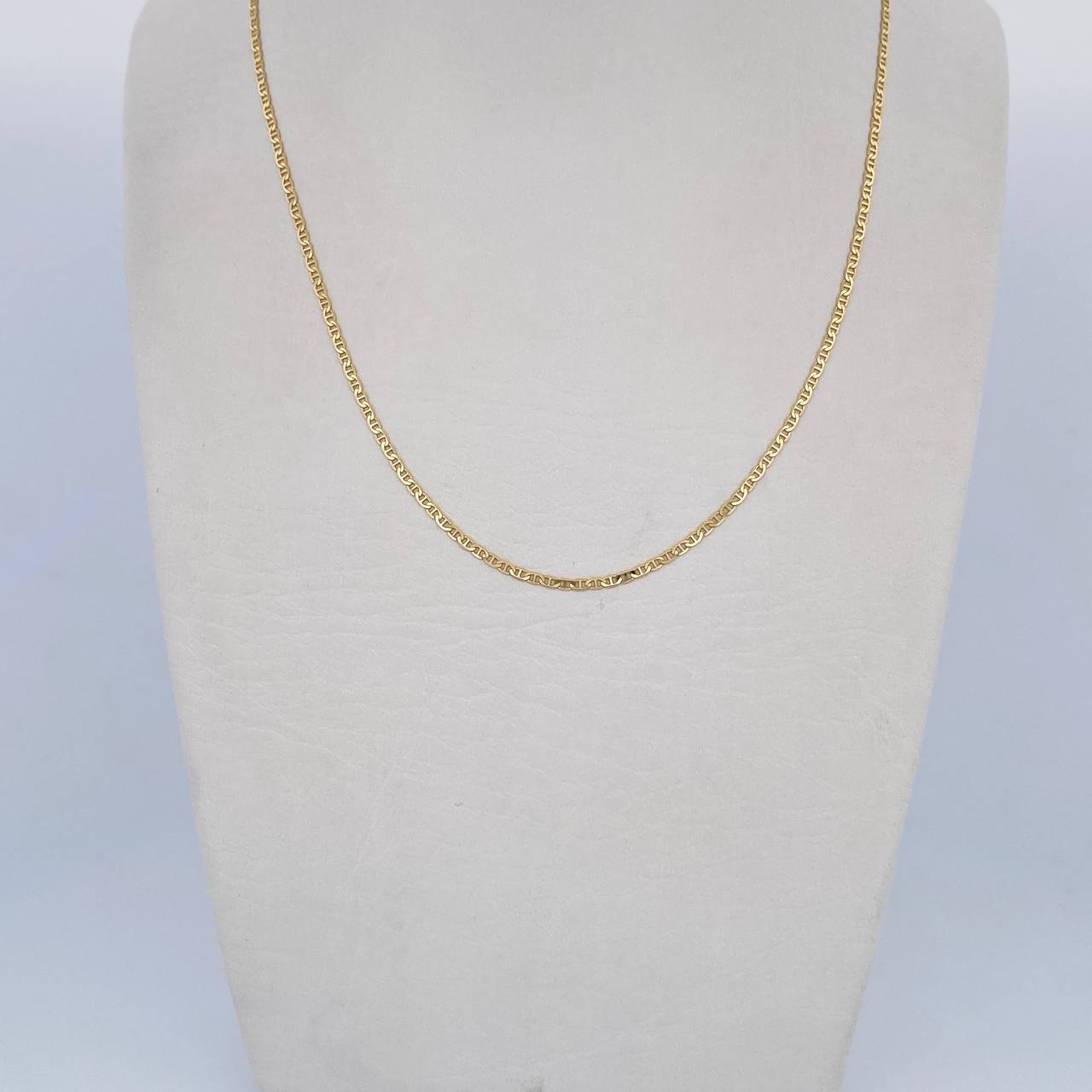Cadena Escalera 1.55gr / 40.3cm / 1.4mm Oro Amarillo +3 18K $