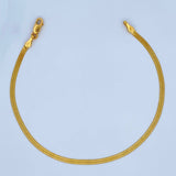 Herringbone Bracelet 2.4gr / 7.5in / 18K Gold &