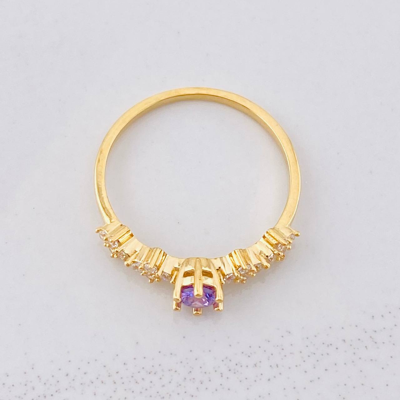 Spark Rail Ring 1.5g / T6 3/4 18K Yellow Gold