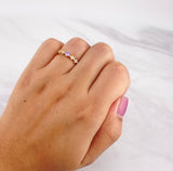 Spark Rail Ring 1.5g / T6 3/4 18K Yellow Gold