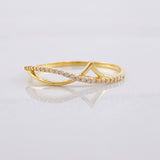 Anillo Latido Cardiaco 1g / T6 Oro Amarillo 18K