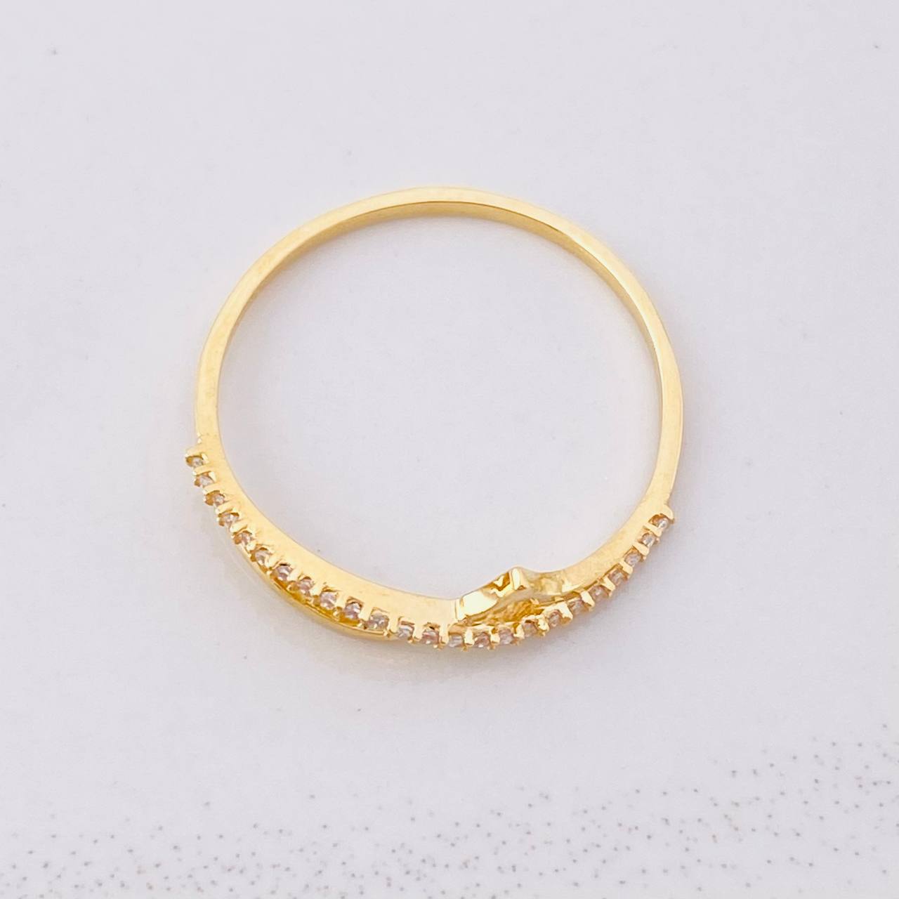 Heartbeat Ring 1g / T6 1/2 18K Yellow Gold