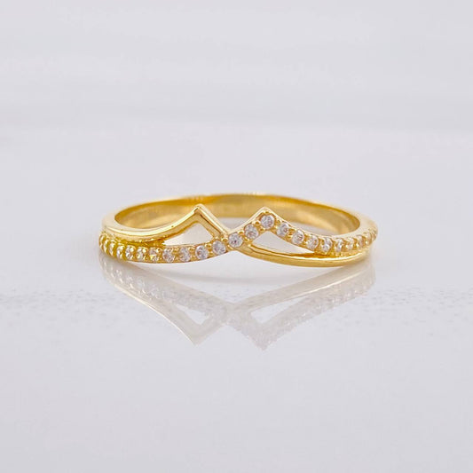 Mountain Ring 1.75g / T6 18K Yellow Gold