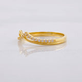 Anillo Montaña 1.9g / T7 1/2 Oro Amarillo 18K