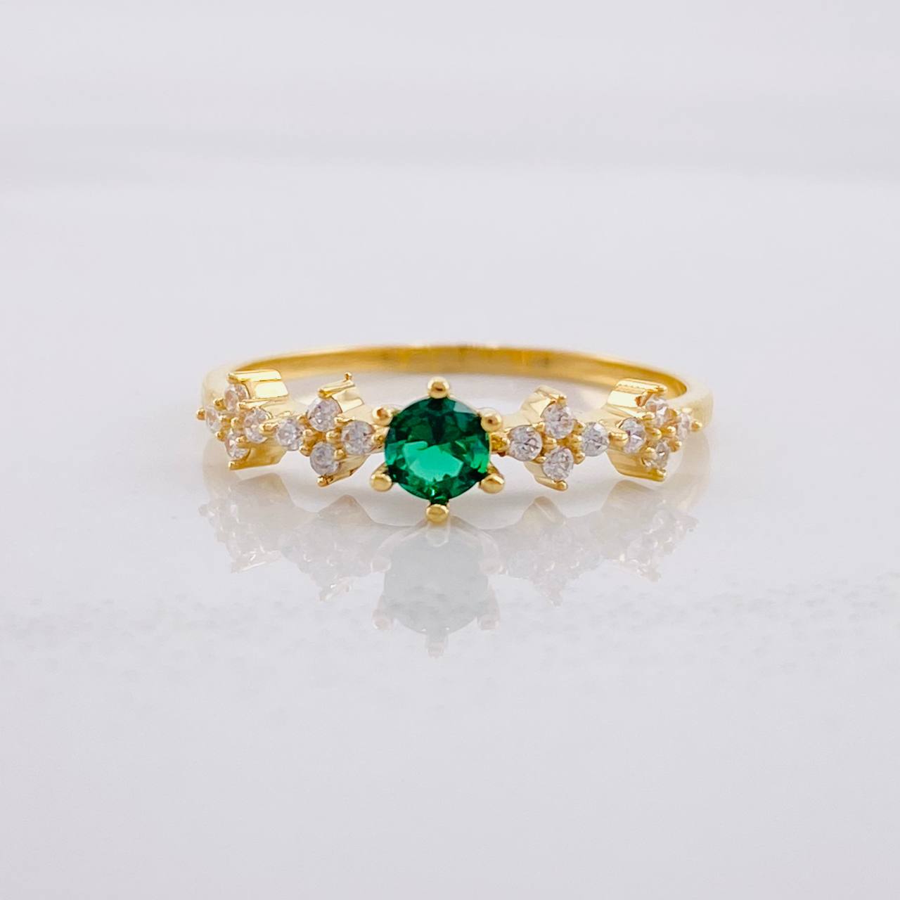 Spark Rail Ring 1.55g / T6 1/2 18K Yellow Gold