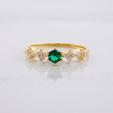 Spark Rail Ring 1.55g / T6 1/2 18K Yellow Gold