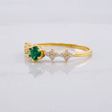 Spark Rail Ring 1.55g / T6 1/2 18K Yellow Gold