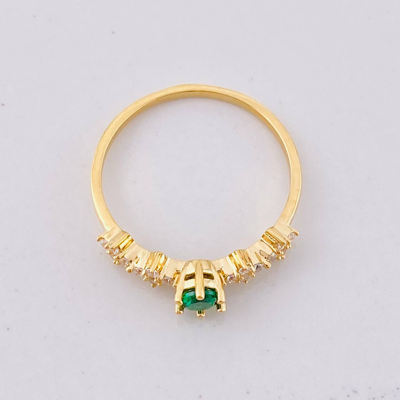 Spark Rail Ring 1.55g / T6 1/2 18K Yellow Gold