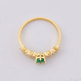 Spark Rail Ring 1.55g / T6 1/2 18K Yellow Gold