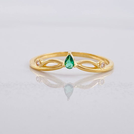 Marquise Knot Ring 1.15g / T6 3/4 18K Yellow Gold