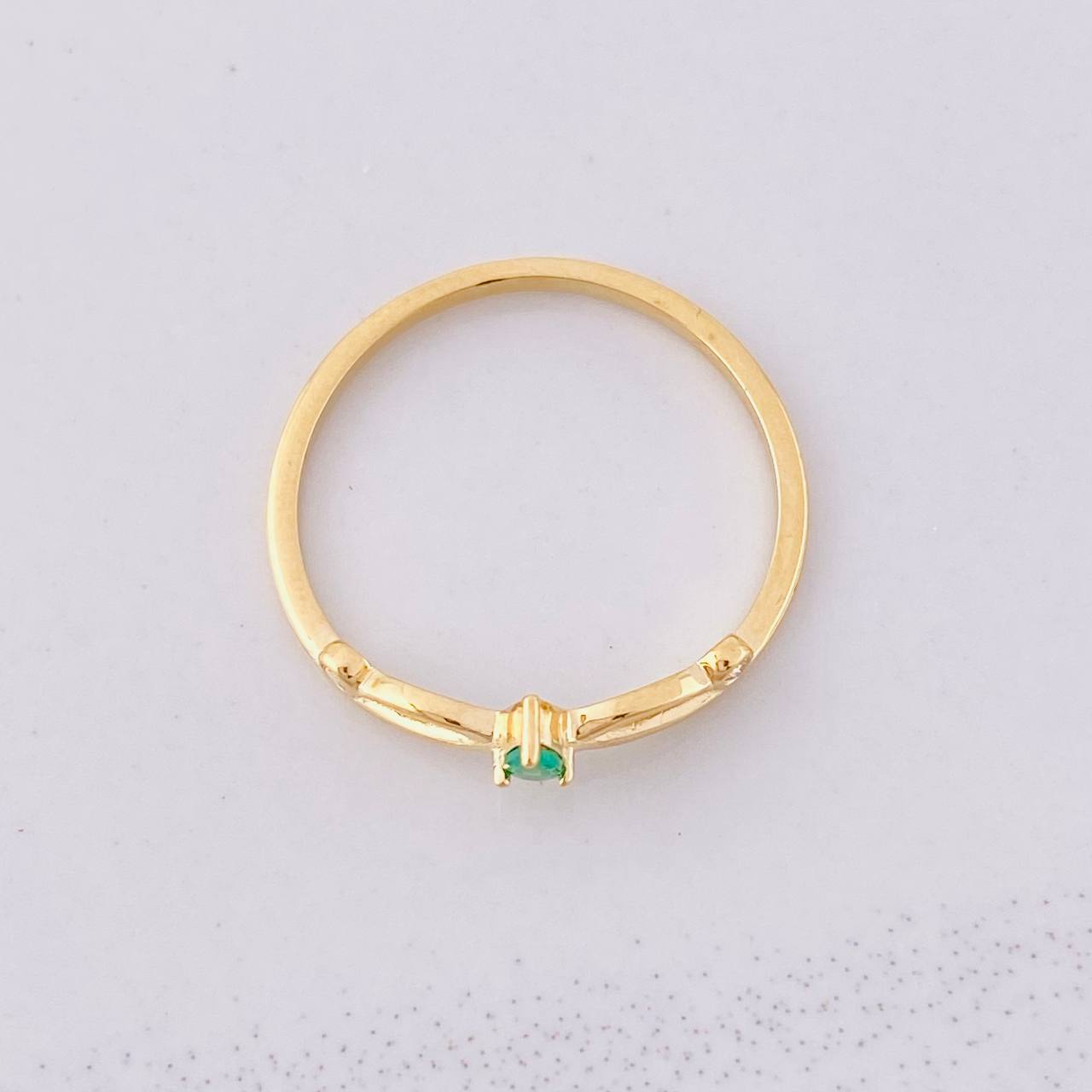 Anillo Nudo Marqueza 1.15g / T6 Oro Amarillo 18K