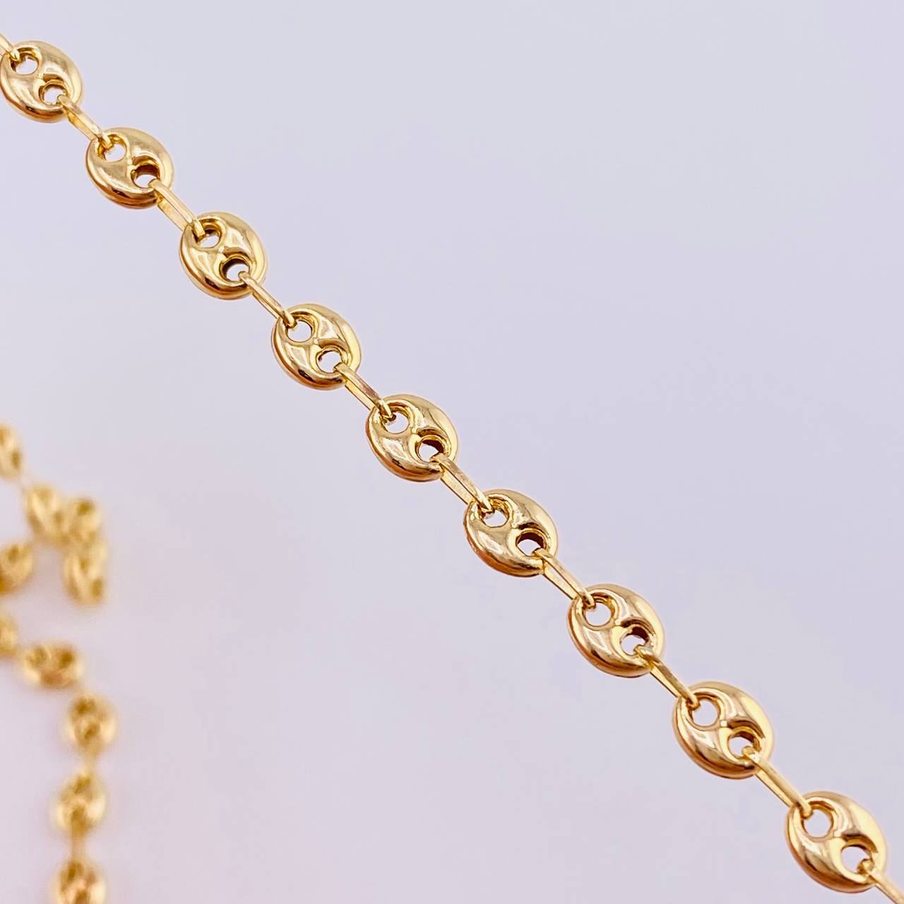 Cadena Gc 7.65 g / 24 in / 4.2 mm Oro Amarillo 18K