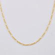 Cadena Figaro 1.3g / 18 in / 1.55mm Oro Amarillo 18K