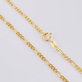 Cadena Figaro 1.4g / 18 in / 1.9mm Oro Amarillo 18K