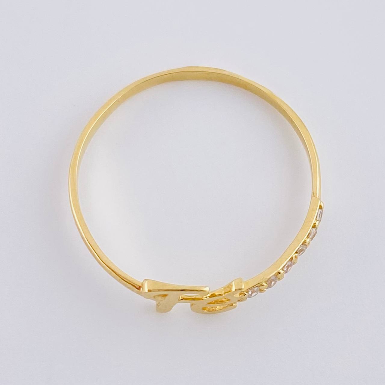 Faith Ring 0.95 g / T8 Yellow Gold 18K