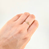 Faith Ring 0.95 g / T8 Yellow Gold 18K
