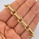 Pulso Enlazado 4.65gr / 20.5cm / +3 Oro 18K $