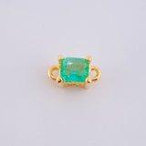 Herraje Caja 4 Garras Esmeralda 28pts 0.5gr / 1/4 in / Oro Amarillo 18K