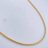 Rope Chain 7.9gr / 60.5cm / 3.2mm Yellow Gold +3 18K $