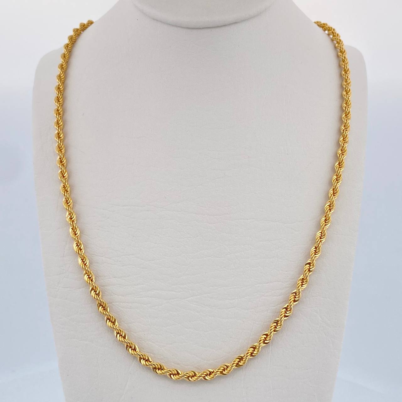 Rope Chain 7.35gr / 55.1cm / 3.6mm Yellow Gold +3 18K $